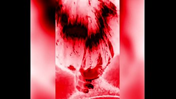 Black man woman sucks a Jew's big cock in infrared light